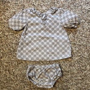 Dwell Studio 3M corduroy dress w/bloomers